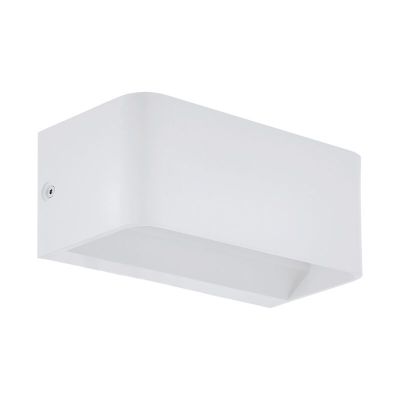 Alumínium fali lámpa fehér, Tjalle, 10 W, 3000 K LED