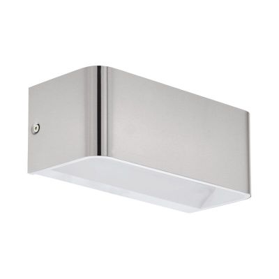 Alumínium fali lámpa nikkel, Tjalle, 10 W, 3000 K LED