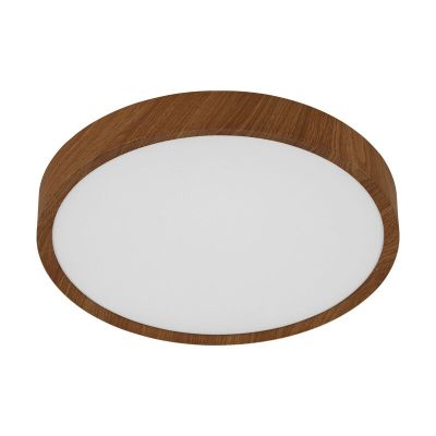 Retro műanyag plafon lámpa barna, Jouk, 16 W, 3000 K LED