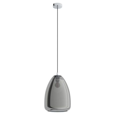 Design acél függőlámpa króm, Fredericus