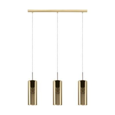 Design üveg függőlámpa arany, Tino