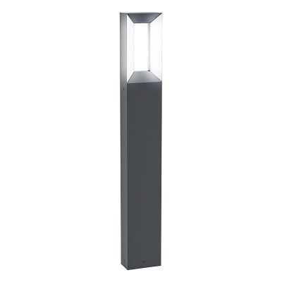 Retro alumínium kültéri lámpa fekete, Larisa, 5 W, 3000 K LED, IP44