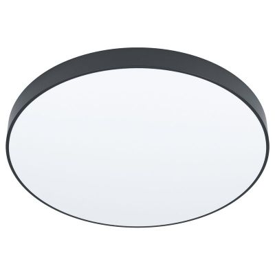 Acél felületre szerelt spotlámpa fekete, Zippora, 24 W, melegtől hidegig állítható fehér LED