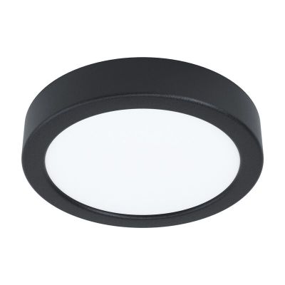 Acél mennyezeti lámpa fekete, Pascale, 10 W, 3000 K LED