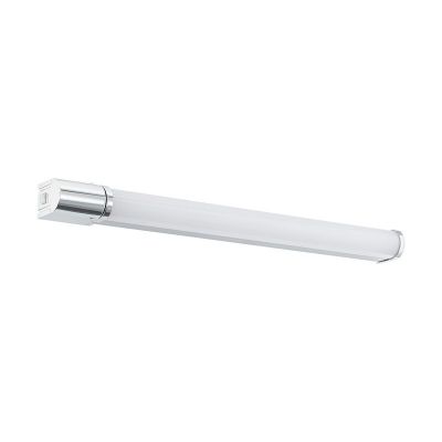 Alumínium tükör világítás ezüst, Wilson, 15 W, 4000 K LED, IP44, kapcsolóval