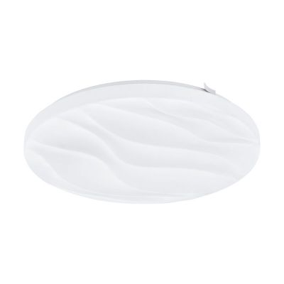Acél plafon lámpa fehér, Aniel, 17 W, 3000 K LED