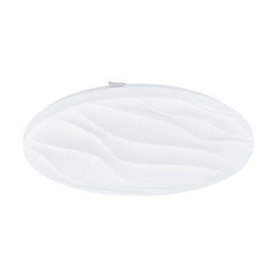 Acél plafon lámpa fehér, Aniel, 22 W, 3000 K LED