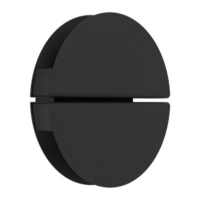 Retro rozsdamentes acél fali lámpa fekete, Vidya, 5 W, melegtől hidegig állítható fehér LED, IP44