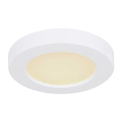 Műanyag plafon lámpa fehér, Cage, 6 W, melegtől hidegig állítható fehér LED