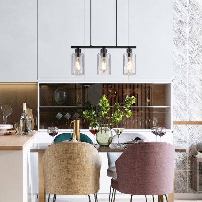 Design üveg függőlámpa fekete, Hamed