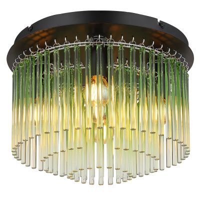 Design üveg mennyezeti lámpa zöld, Genelva