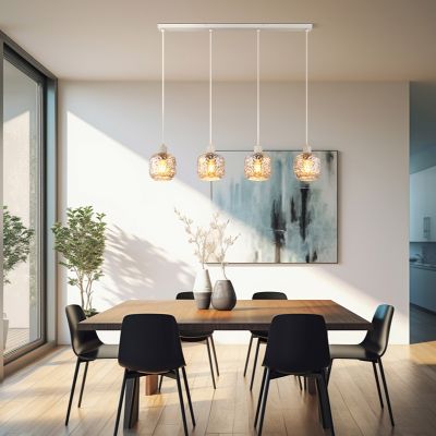 Design fém függőlámpa bézs, Aggar