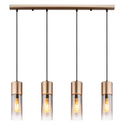 Design fém függőlámpa barna, Xena