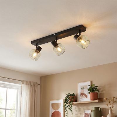 Fém mennyezeti spot lámpa szürke, Emado