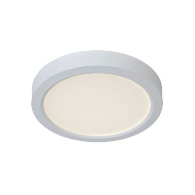 Fehér alumínium plafon lámpa, Tendo, 18 W, 3000 K LED