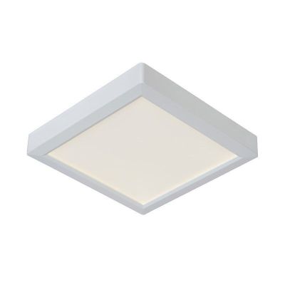 Fehér alumínium plafon lámpa, Tendo, 18 W, 3000 K LED