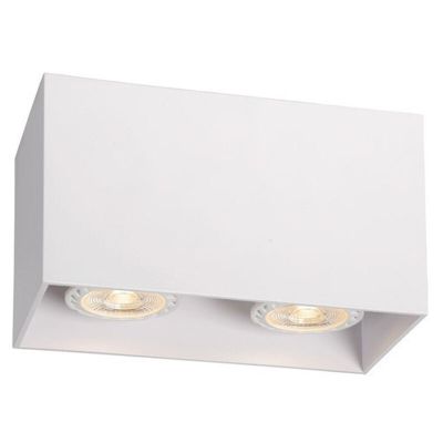 Fehér fém felületre szerelt spotlámpa, Raina