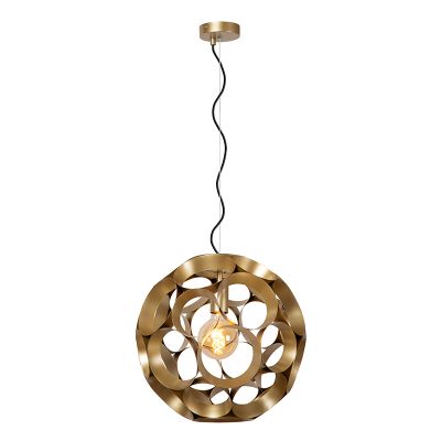 Arany fém függőlámpa, Hannelore