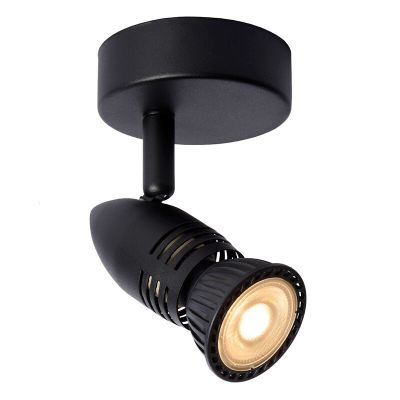 Fekete fém mennyezeti spot lámpa, Caro