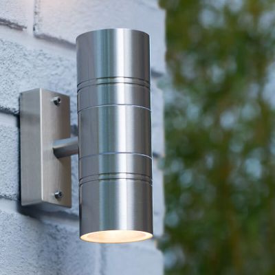 Króm fém fel le fali lámpa, Arne, IP44