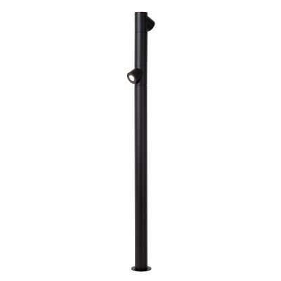 Fekete alumínium kültéri lámpa, Ibama, 5 W, 3000 K LED, IP65