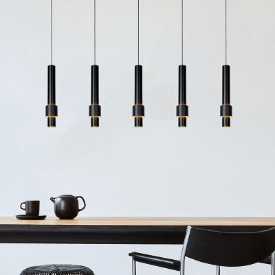 Fekete alumínium függőlámpa, Margary, 4,2 W, 2700 K LED