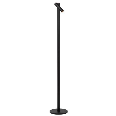 Fekete alumínium újratölthető állólámpa, Antrim, 2,2 W, 2700 K LED, IP54, kosketushimmentimellä