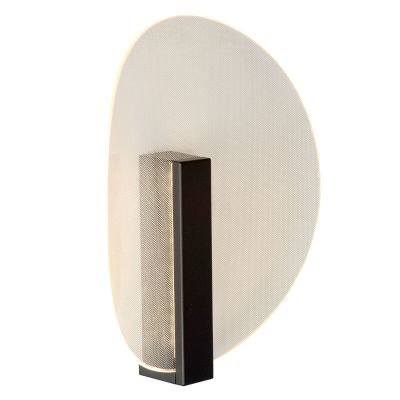 Fekete műanyag kültéri lámpa, Laredo, 9 W, 2700 K LED, IP54