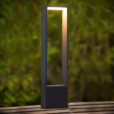 Antracit alumínium kültéri lámpa, Goa, 6,5 W, 3000 K LED, IP54