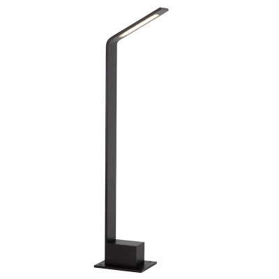 Fekete alumínium kültéri lámpa, Lawford, 6 W, 3000 K LED, IP54