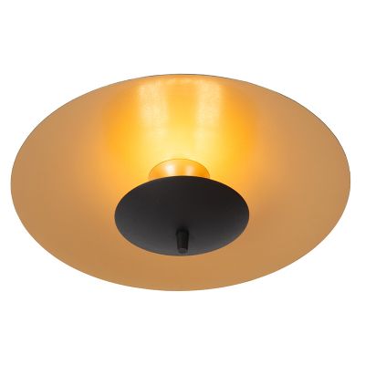 Arany acél plafon lámpa, Vulcan, 9 W, 3000 K LED