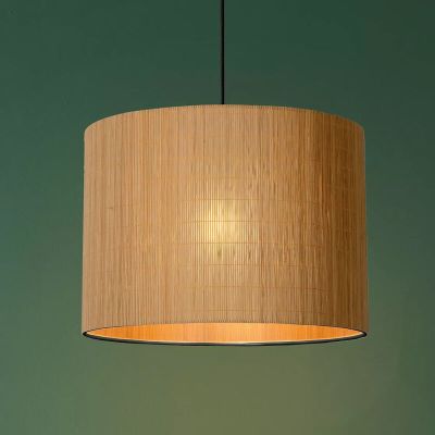 Rattan függőlámpa barna, Magius