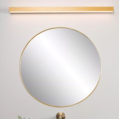Sárgaréz fém fürdőszoba fali lámpa, Alexa, 13 W, 3000 K LED, IP44
