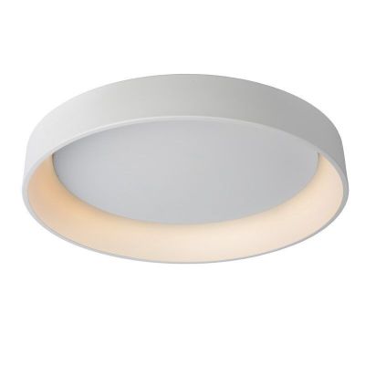 Fehér alumínium plafon lámpa, Talowe, 80 W, 3000 K LED