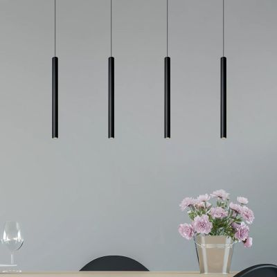 Fekete alumínium függőlámpa, Lorenz, 4 W, 3000 K LED
