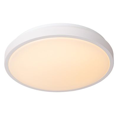 Fehér akril fürdőszoba mennyezeti lámpa, Dasher, 18 W, 2700 K LED, IP44