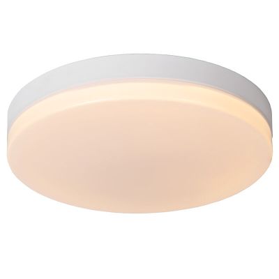 Fehér műanyag fürdőszoba mennyezeti lámpa, Biskit, 36 W, 2700 K LED, IP44