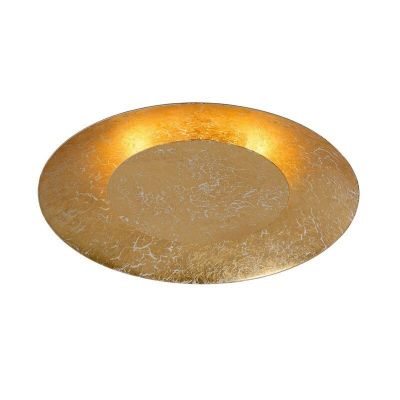 Arany fém plafon lámpa, Foskal, 12 W, 2700 K LED
