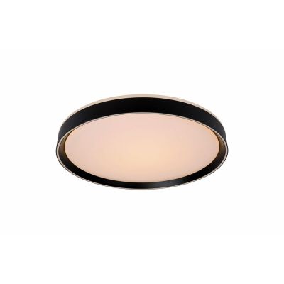 Fekete akril plafon lámpa, Nuria, 18 W, 2700 K LED