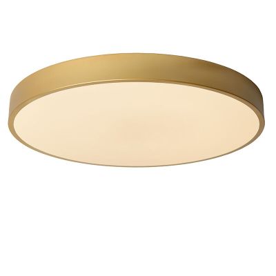 Arany akril plafon lámpa, Unar, 36 W, 2700 K LED, 3 fokozatban szabályozható