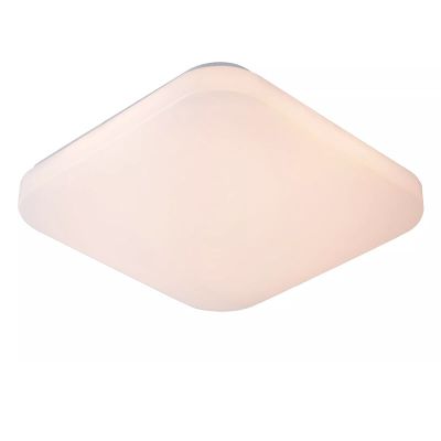 Fehér műanyag plafon lámpa, Otis, 22 W, 3000 K LED