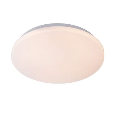 Fehér műanyag plafon lámpa, Otis, 14 W, 3000 K LED