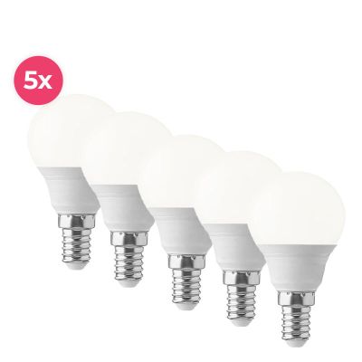 E14 LED gömbizzó Lasco, 3W, meleg fehér