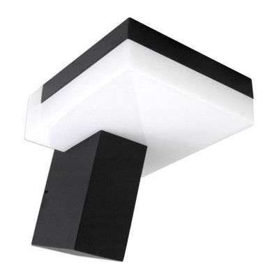 Antracit alumínium kültéri lámpa, Bilge, 7,5 W, 4000 K LED, IP54