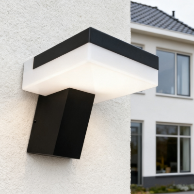 Antracit alumínium kültéri lámpa, Bilge, 7,5 W, 4000 K LED, IP54