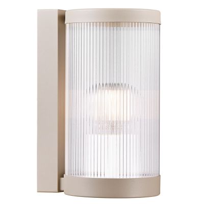 Bézs műanyag kültéri lámpa, Coupar, IP54