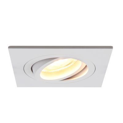 Alumínium beépíthető spotlámpa fehér, Scott