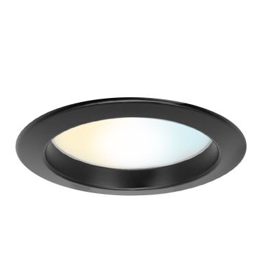 Fekete alumínium mélysugárzó, Otmar, 15 W, white switch LED, IP22