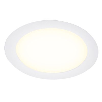 Fehér alumínium mélysugárzó, Umbriel, 24 W, 4000 K LED, IP44