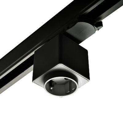 3 fázisú aljzat, fekete, Pro